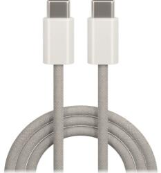Maxlife MXUC-06 töltő- és adatátviteli kábel, USB-C - USB-C, 1, 0 m, 20 W, szürke (OEM0101125)