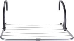 Karll Kiváló háztartási ruhaszárító, fém, 51x35x22 cm, ezüst/fekete (B11000090) Ruhaszárító