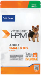 Virbac 2x7kg Virbac Veterinary HPM Adult Dog Small & Toy száraz kutyatáp