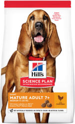 Hill's Science Plan 2, 5kg Hill's Science Plan Mature Adult 7+ Medium Light csirke száraz kutyatáp