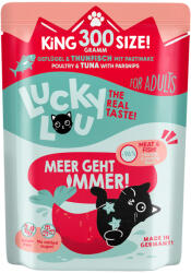 Lucky Lou 24x300g Lucky Lou Adult Szárnyas & tonhal nedves macskatáp