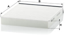 Mann-filter Utastér - Kabin szűrő Mann Filter CU 2240 (CU2240)