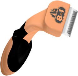  8in1 8in1 Perfect Coat DeShedder aljszőrzetápoló kefe macskáknak- Fésűszélesség 4, 6 cm