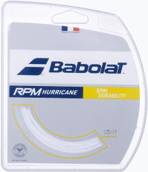 Babolat Tenisz húr Babolat 12 m RPM Hurricane fehér