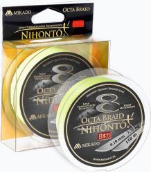 Mikado Horgászzsinór, Mikado, Nihonto, Octa Braid, Sárga (2000022131-0.14mm/150m)