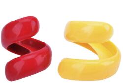 Original Deals 2 db késes készlet spirálozáshoz, kolbászokhoz és cabanossihoz grillezéshez vagy sütéshez, 2 méret, PVC, EREDETI AJÁNLATOK (23AGL1242)