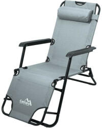  Cattara EASY Összecsukható Kempingágy - Szürke-Zöld