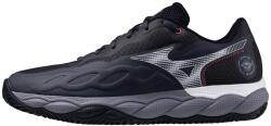 Mizuno Wave Enforce Court Clay Odyssey Gray/White/Bluegranite Férfiteniszcipő EUR 42