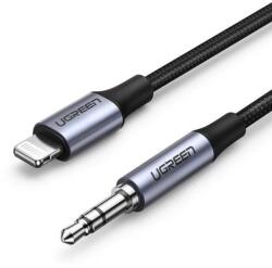 UGREEN Кабел Ugreen US315, от Lightning(м) към AUX(м), 1m, черен (US315)