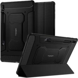 Spigen Rugged Armor Pro fekete Samsung Galaxy Tab S7+/S8+ tok (ACS01607)