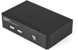 StarTech 2 Port USB HDMI KVM Switch with Audio and USB 2.0 Hub (SV231HDMIUA)