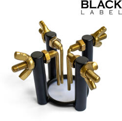 Black Label 4-Way Urethral Stretcher Black-Gold