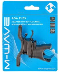 M-Wave Ada Flex kulacstartó adapter-konzol, 19-31, 8 mm, műanyag, fekete