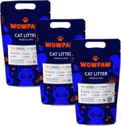  WowPaw WOW PAW Bentonit alom - Illatosítatlan macskáknak 3x5L