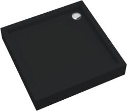 Schedpol Medium Black Mat négyzet alakú zuhanytálca 90x90 cm fekete 3.4731/C/MG (34731CMG)