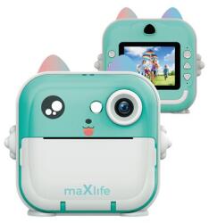 MOMI Aparat foto cu imprimanta Maxlife MXPC-100, albastru