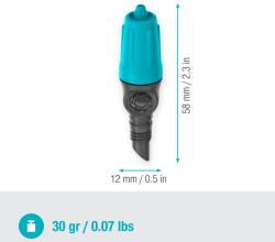 GARDENA Micro Drip System szabályozható végcsepegtető (13305-20)