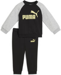 PUMA Gyerek Melegítő Együttes Rugalmas Derék, Kényelmes Viselet Minicats Essentials 1-2 Ans fekete|sárga