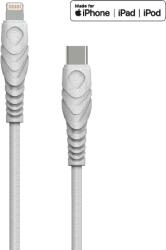 Biond BIO-12-TMF USB Type-C apa - Lightning apa MFI Adat és töltő kábel - Fehér (1.5m) (BIO-12-TMF) (BIO-12-TMF)