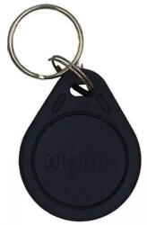 CON-TAG. MF/BLACK/13, 56MHz/Mifare/FEKETE/Proximity kulcstartó