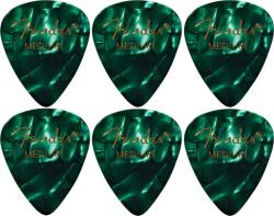 Fender 351 Shape M6 Green Moto Перце за китара (<![CDATA[198-2351-371-KUS-6PACK-SET]]>)