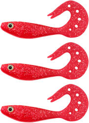 Nevis Twister Shad Vantage 9cm 3db/cs (Japanese red) (9509-009)