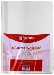 Fortuna Gyorsfűző FORTUNA műanyag fehér 25 db/csomag (FO00085) - nyomtassingyen