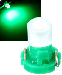  Műszerfal Izzó, T4.2 Cob Led, Zöld