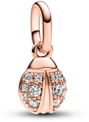 Pandora ME szerencsehozó katica mini függő rose charm - 783043C01 (783043C01)