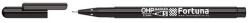 Fortuna Alkoholos marker FORTUNA OHP S fekete (9070052003) - mystock