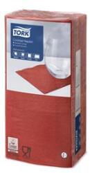 Tork Koktélszalvéta, 1/4 hajtogatott, 2 rétegű, 23, 8x23, 8 cm, Advanced, TORK Cocktail , vörös (477826/18771) - fodicoaruhaz