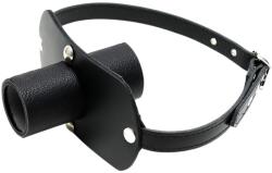 Rimba - valódi bőr szájpecek csővel (fekete) - shop