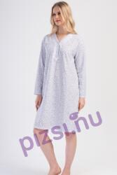 Vienetta Hosszú ujjú flanel gombos női hálóing (NHI5690 XL)