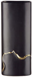  „Creolo exkluzív, fekete és arany színű vízálló modern kerámia váza - 34cm