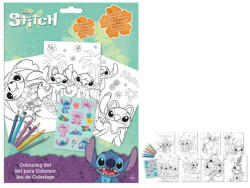 Disney Lilo és Stitch, A csillagkutya Aloha színező + matrica szett