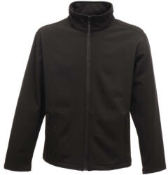 Regatta vízlepergető 2 rétegű sztrecs softshell dzseki, RETRA680, Black/Black-M (retra680bl-m)