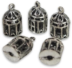 Medál - Kalitka ezüst 5db/csomag - papelito