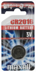 Maxell CR2016 Lítium Gombelem 1db/csomag (18740) - bolt