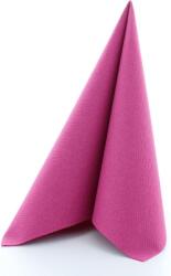 Mank Textilhatású egyszínű szalvéta 40x40 cm 50 lap/csomag - viola