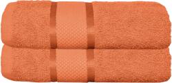  Prosop de baie 70x130 cm, bumbac, densitate 400 g mp, Portocaliu (40003 Portocaliu) Prosop