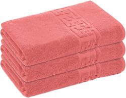  Prosop de baie 70x130 cm, bumbac, densitate 500 g mp, Roz (50003 Roz) Prosop
