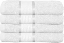  Prosop de baie 50x90 cm, bumbac, densitate 400 g mp, alb (40002 Alb) Prosop