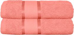  Prosop de baie 70x130 cm, bumbac, densitate 400 g mp, Roz (40003 Roz) Prosop