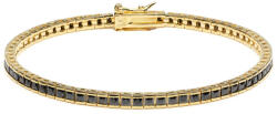 ElectraStore Bratara Tennis Gold Din Argint Briliant (867)