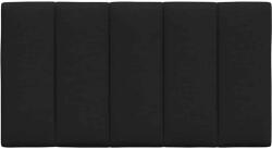 vidaXL fekete szövet fejtámla párna 80 cm 4019137 (4019137)