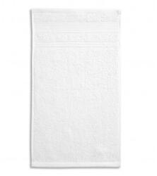 MALFINI Kis unisex kéztörlő, Malfini, 100% pamut, bio, 450gr, 30x50 cm, fehér, 9160003