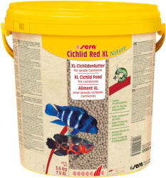  Sera 2x10 liter sera Cichlid Red XL Nature granulált haltáp
