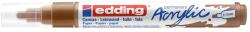 edding Akril filctoll Edding 5100, 2-3 mm-es hegy, barna (RTCED510019)