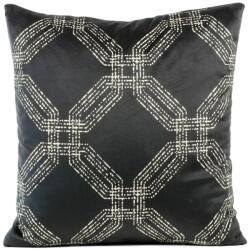 Eurofirany Dekoratív párnahuzat BLINK-30 45x45 Eurofirany grafit/világos arany (391282)