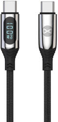 Forever Mobile Forever LCD kábel USB-C - USB-C 1, 0 m 100W fekete